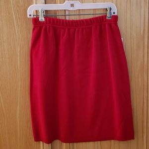 Red skirt NWT